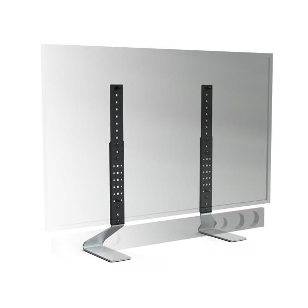 ERARD FiT-UP - Supporto - per TV - acciaio - nero, argento - dimensione schermo: 20"-50" - desktop