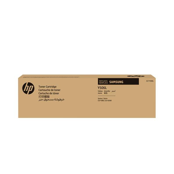 Samsung CLT-Y506L - Alta resa - giallo - originale - cartuccia toner (SU515A) - per Samsung CLP-680DW, CLP-680ND, CLX-6260FD, CLX-6260FR, CLX-6260FW, CLX-6260ND