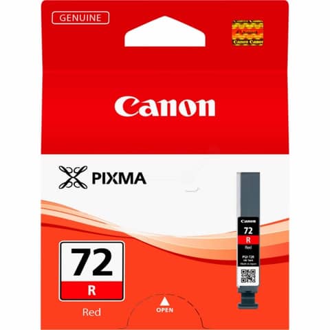 Canon PGI-72R - 14 ml - rosso - originale - serbatoio inchiostro - per PIXMA PRO-10, PRO-10S; PIXUS PRO-10
