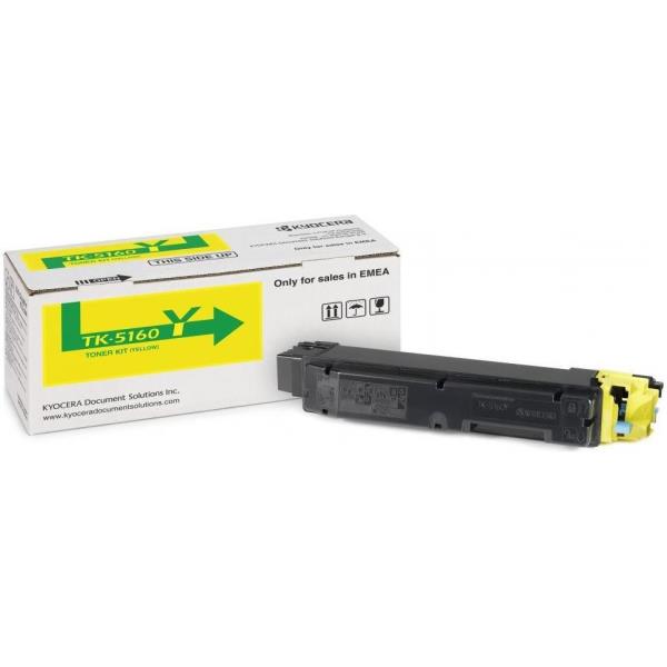 Kyocera TK 5160Y - Giallo - originale - cartuccia toner - per ECOSYS P7040cdn, P7040cdn/KL3