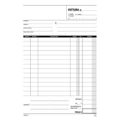 Data Ufficio - Blocco aliquota 1 fattura - …