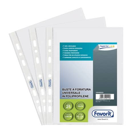 Favorit SUPERIOR - Busta trasparente - per 180 …