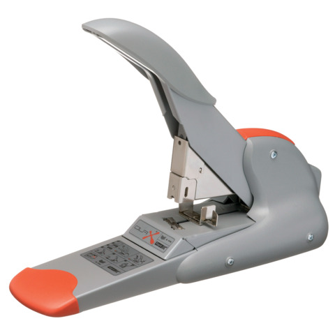 Rapid DUAX - Cucitrice - carico pesante - 170 fogli - metallo, plastica ABS - argento, arancione