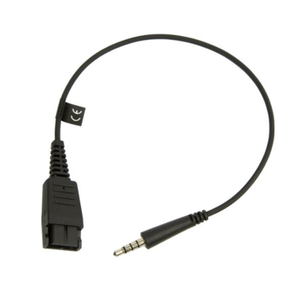 Jabra - Adattatore auricolare - mini-jack maschio a disconnessione rapida maschio - per SPEAK 410, 410 MS