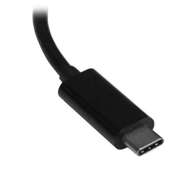 StarTech.com USB C to DisplayPort Adapter 4K 60Hz - USB Type-C to DP 1.4 Monitor Video Converter (DP Alt Mode) - Thunderbolt 3 Compatible - Adattatore DisplayPort - 24 pin USB-C (M) a DisplayPort (F) - Thunderbolt 3/DisplayPort 1.4 - 14 cm - supporta 8K 30 Hz (7680 x 4320), supporta 4K 60 Hz - nero - per P/N: BNDTB10GI, BNDTB210GSFP, BNDTB410GSFP, BNDTB4M2E1, BNDTBUSB3142, TB4CDOCK