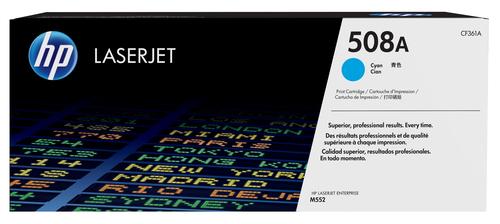 HP 508A - Ciano - originale - LaserJet - cartuccia toner (CF361A) - per Color LaserJet Enterprise MFP M577; LaserJet Enterprise Flow MFP M577