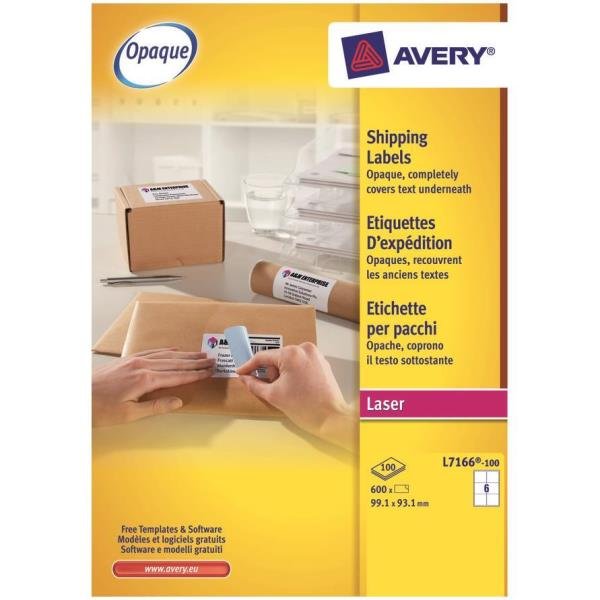 Avery - Bianco - 99.1 x 93.1 mm …