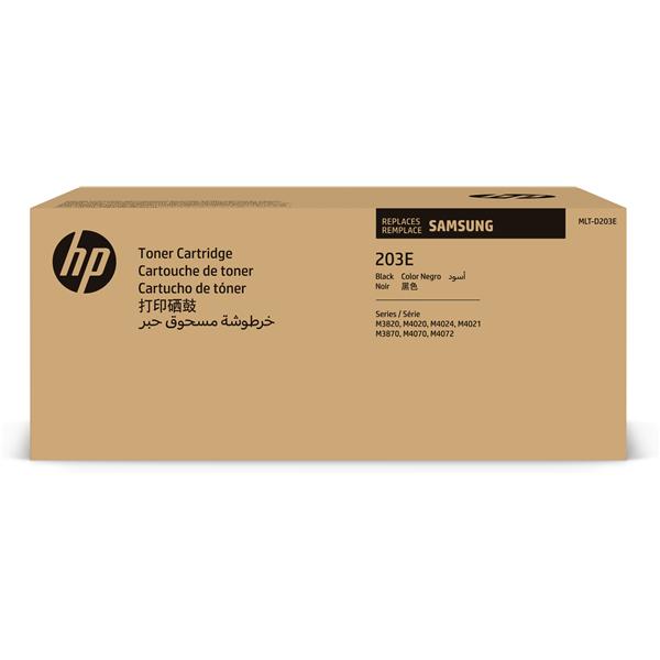 Samsung MLT-D203E - Extra High Yield - nero - originale - cartuccia toner (SU885A) - per ProXpress SL-M3820, SL-M3870, SL-M4020, SL-M4024, SL-M4070, SL-M4072