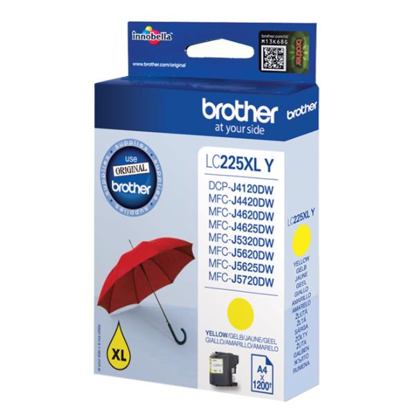 Brother LC225XLY - Giallo - originale - cartuccia …