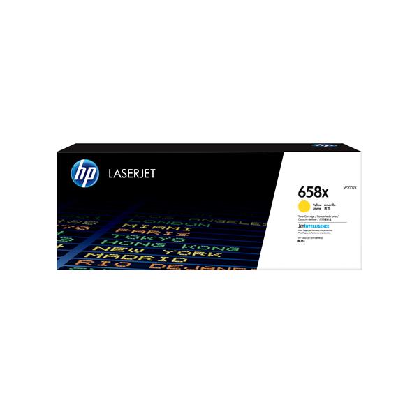 HP 658X - Alta capienza - giallo - originale - LaserJet - cartuccia toner (W2002X) - per Color LaserJet Enterprise M751dn, M751n
