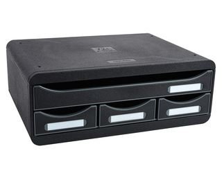 Exacompta Ecoblack MINI A4+ - Cassettiera - 4 …