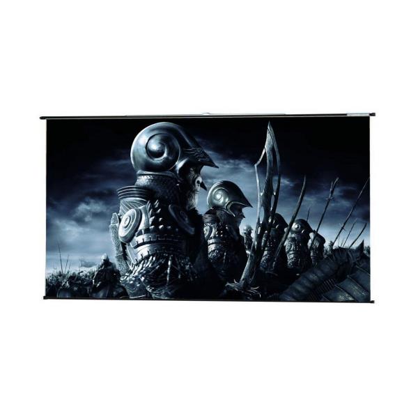 SOPAR Map Screen - Schermo per proiezione - montaggio a parete - 181" (460 cm) - 16:9 - bianco - nero epoxy