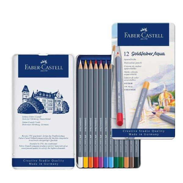 Faber-Castell GOLDFABER Aqua - Matita acquerellabile - colori …