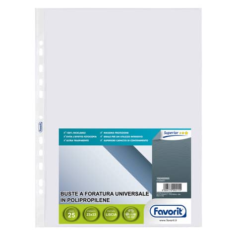 Favorit SUPERIOR - Busta trasparente - per 230 …