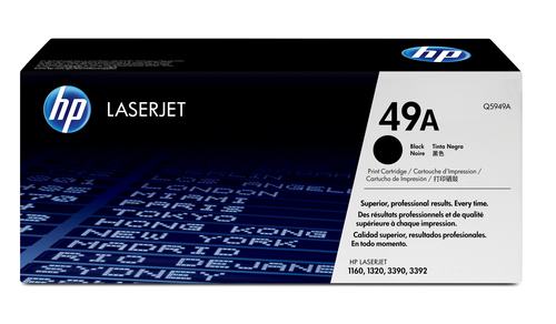 HP 49A - Nero - originale - LaserJet - cartuccia toner (Q5949A) - per LaserJet 1160, 1160Le, 1320, 1320n, 1320nw, 1320t, 1320tn, 3390, 3392