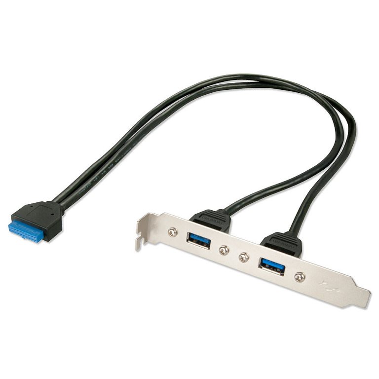 Lindy 2 Port USB 3.0 PC Back Plate …