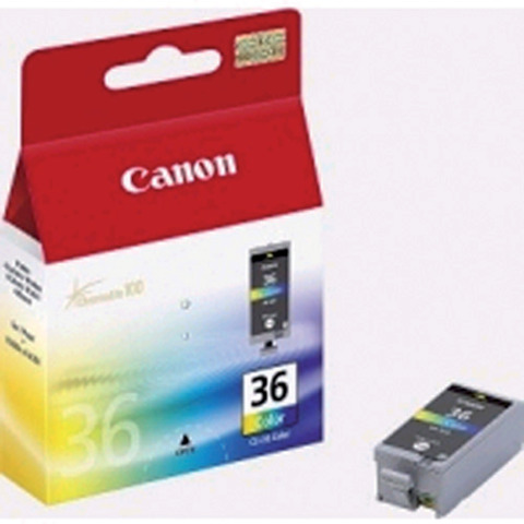 Canon CLI-36 Color - 12 ml - colori (ciano, magenta, giallo, nero) - originale - cartuccia d'inchiostro - per PIXMA iP100, iP100wb, iP110, mini260, mini320, TR150