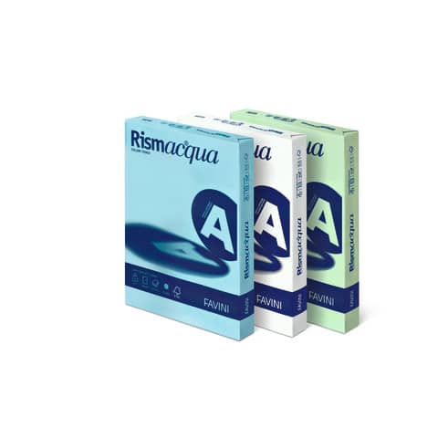 FAVINI HOME-OFFICE PROFESSIONAL Rismacqua - Giallo chiaro - A4 (210 x 297 mm) - 200 g/m² - 125 fogli carta comune
