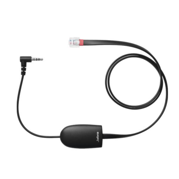 Jabra EHS Adapter - Adattatore auricolare - 88 cm - per PRO 920, 925, 930, 935, 9450, 9460, 9465, 9470; Panasonic KX-DT543, DT546, NT553, NT556