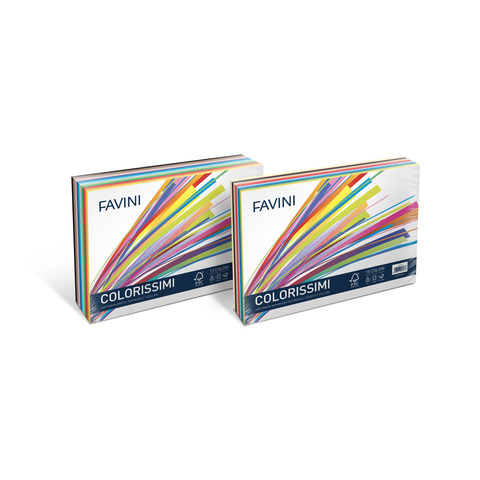 Favini Colorissimi Bristol T4 - Cartoncino - 250 …
