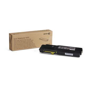 Xerox WorkCentre 6655 - Alta capienza - giallo - originale - cartuccia toner - per WorkCentre 6655