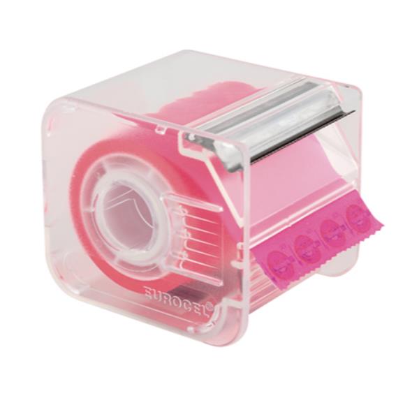 Eurocel MEMOGRAPH - Nastro per etichette - 50 mm x 10 m - pellicola PVC - rosa trasparente fluorescente