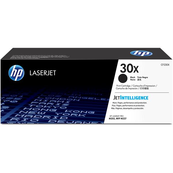 HP 30X - Nero - originale - LaserJet - cartuccia toner (CF230X) - per LaserJet Pro M203d, M203dn, M203dw, MFP M227fdn, MFP M227fdw, MFP M227sdn
