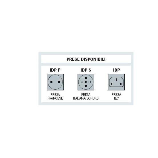 Riello UPS iDialog IDG 1600 - UPS - 230 V c.a. V - 960 Watt - 1600 VA - RS-232, USB - connettori di uscita 6 - nero