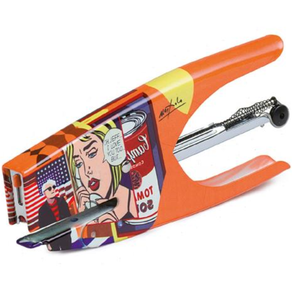 Iternet Pop Office Collection Pop Art - Cucitrice - 15 fogli - 64/48 - acciaio cromato - american dream (pacchetto di 10)