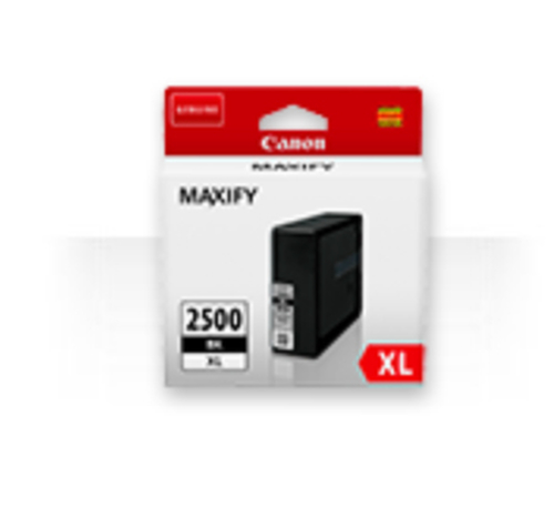 Canon PGI-2500XL BK - 70.9 ml - nero - originale - serbatoio inchiostro - per MAXIFY iB4050, iB4150, MB5050, MB5150, MB5155, MB5350, MB5450, MB5455