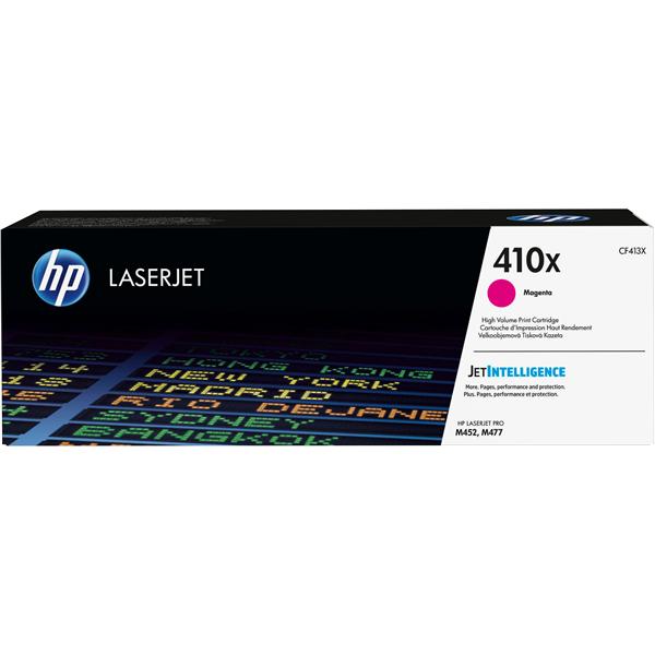 HP 410X - Alta resa - magenta - originale - LaserJet - cartuccia toner (CF413X) - per Color LaserJet Pro M452, MFP M377, MFP M477