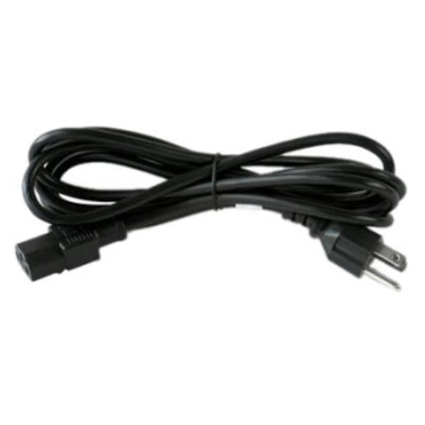 Datalogic - Cavo di alimentazione - IEC 60320 C13 a NEMA 5-15 (M) - 110 V c.a. V - USA - per Datalogic Trolley Holder; Falcon 44XX; Joya Touch A6; Kyman 701; Memor K; Skorpio X3, X5