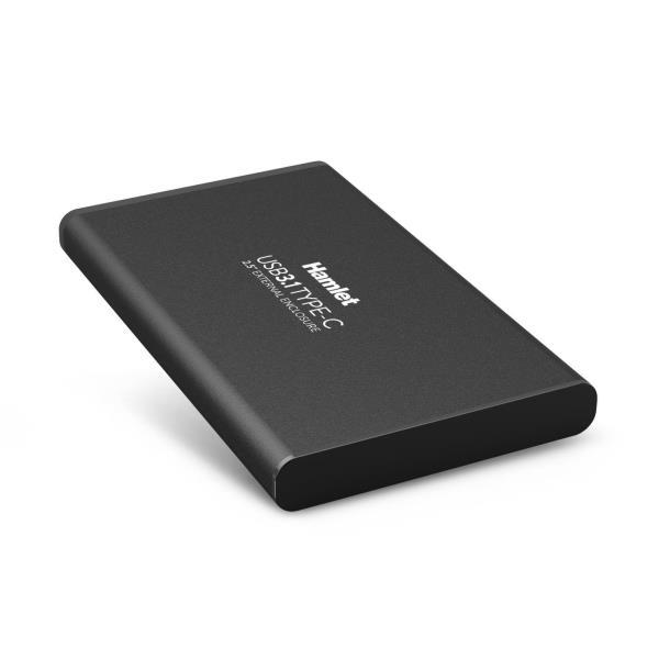 Hamlet HXD25TCU31 - Box esterno - 2.5" - SATA 6Gb/s - USB 3.1 (Gen 2)