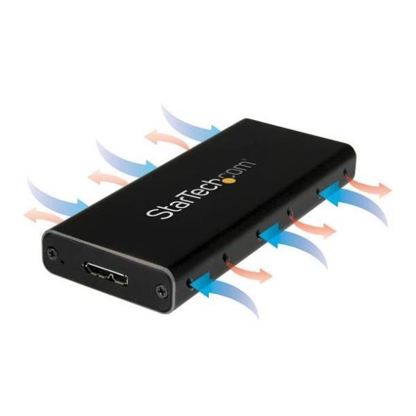 StarTech.com Box esterno in alluminio SATA M.2 NGFF …