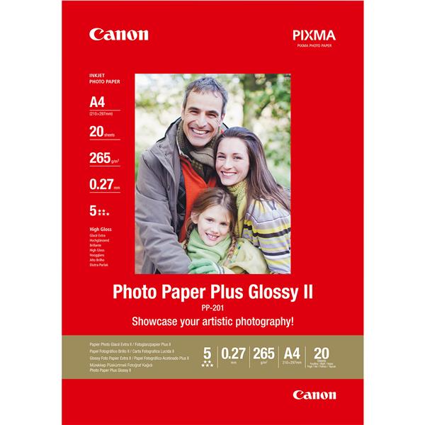 Canon Photo Paper Plus Glossy II PP-201 - …
