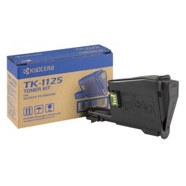 Kyocera TK 1125 - Nero - originale - cartuccia toner - per Kyocera FS-1325MFP, FS-1325MFP/KL3; FS-1061DN, 1061DN/KL3