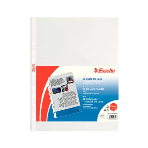 Esselte De Luxe - Busta trasparente - per …