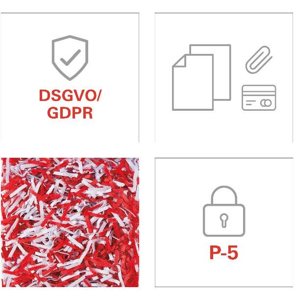 HSM SECURIO B26 - Distruggidocumenti - taglio incrociato …