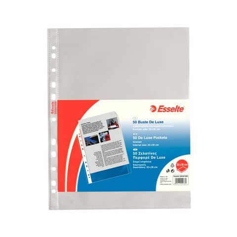 Esselte De Luxe - Busta trasparente - per …
