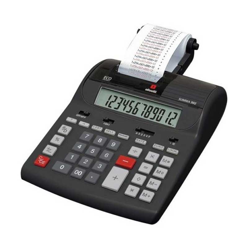 Olivetti Summa 302 - Calcolatrice scrivente con stampa …