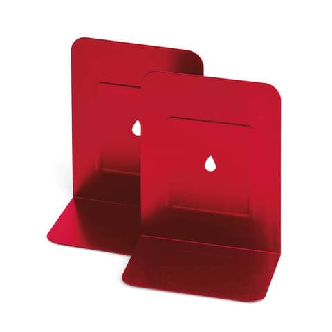 Lebez - Fermalibro - metallo - rosso (pacchetto …