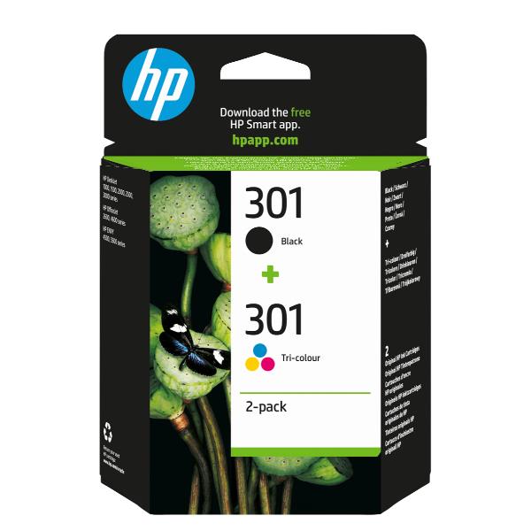 HP 301 - Confezione da 2 - nero, …