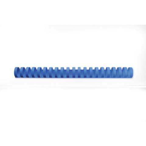 GBC CombBind - 22 mm - 21 anelli - A4 (210 x 297 mm) - 195 fogli - blu - 100 pezzi pettine per la rilegatura in plastica - per P/N: 2101435, 4400399, IB271106, IB271717