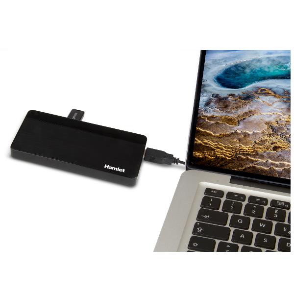 Hamlet XHUB70036 - Hub - 7 x SuperSpeed USB 3.0 - desktop