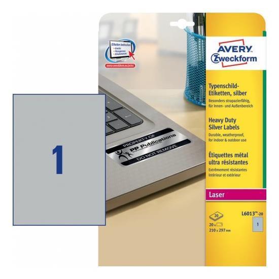 Avery Heavy Duty Laser Labels - Poliestere - …