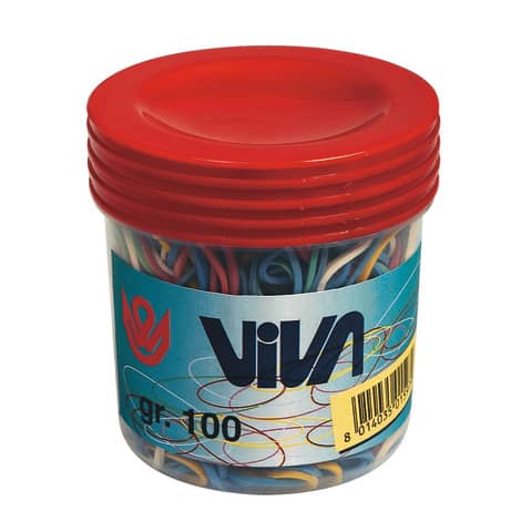Viva - Elastici - 100 g - assortiti