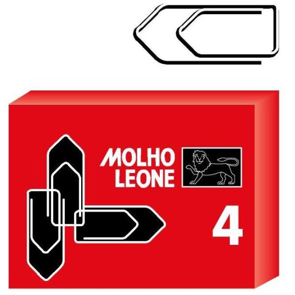 Molho Leone - Clip per carta - triangolare …