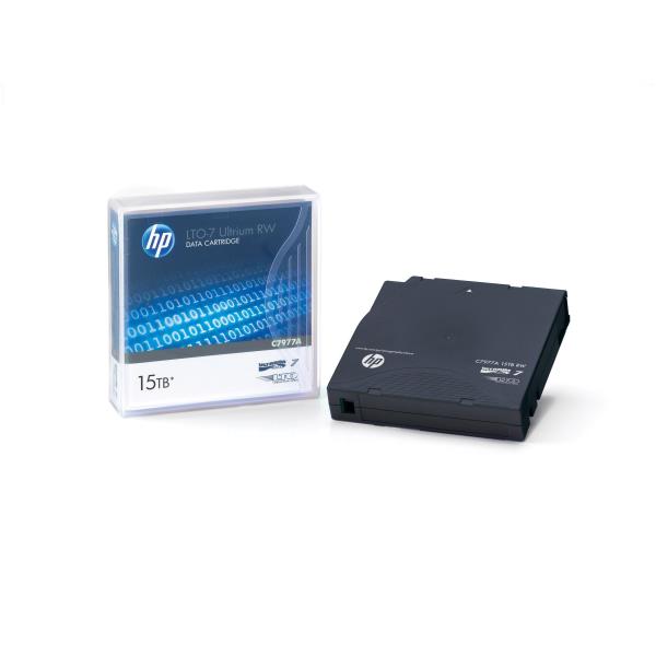 HPE Ultrium RW Custom Labeled No Case Data Cartridge - 20 x LTO Ultrium 7 - 6 TB / 15 TB - codice a barre etichettato personalizzato - blu ardesia