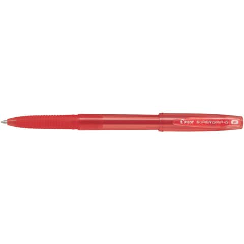 Pilot Super Grip-G - Penna a sfera - rosso - inchiostro a base olio - 0.7 mm - fine