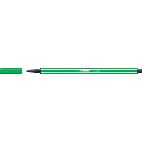 STABILO Pen 68 - Penna punta in fibra - verde - inchiostro base acqua - 1 mm - medio